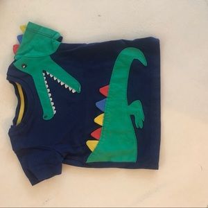 Mini Boden crocodile shirt 12-18mths